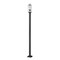 Z-Lite Sana 2 Light Outdoor Post Mounted Fixture, Black And Seedy 592PHMS-536P-BK - alternate 1